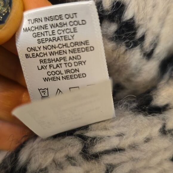 LOGO LORI GOLDSTEIN PLAID SWEATER 1X - Picture 9 of 9